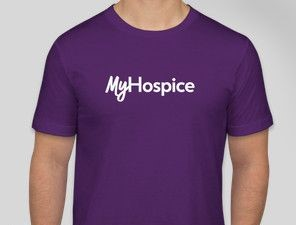 MyHospice T-shirt Purple Unisex XL
